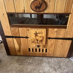 Mini Bar De Madera Semi Nuevo Esta En Perfectas Condiciones 