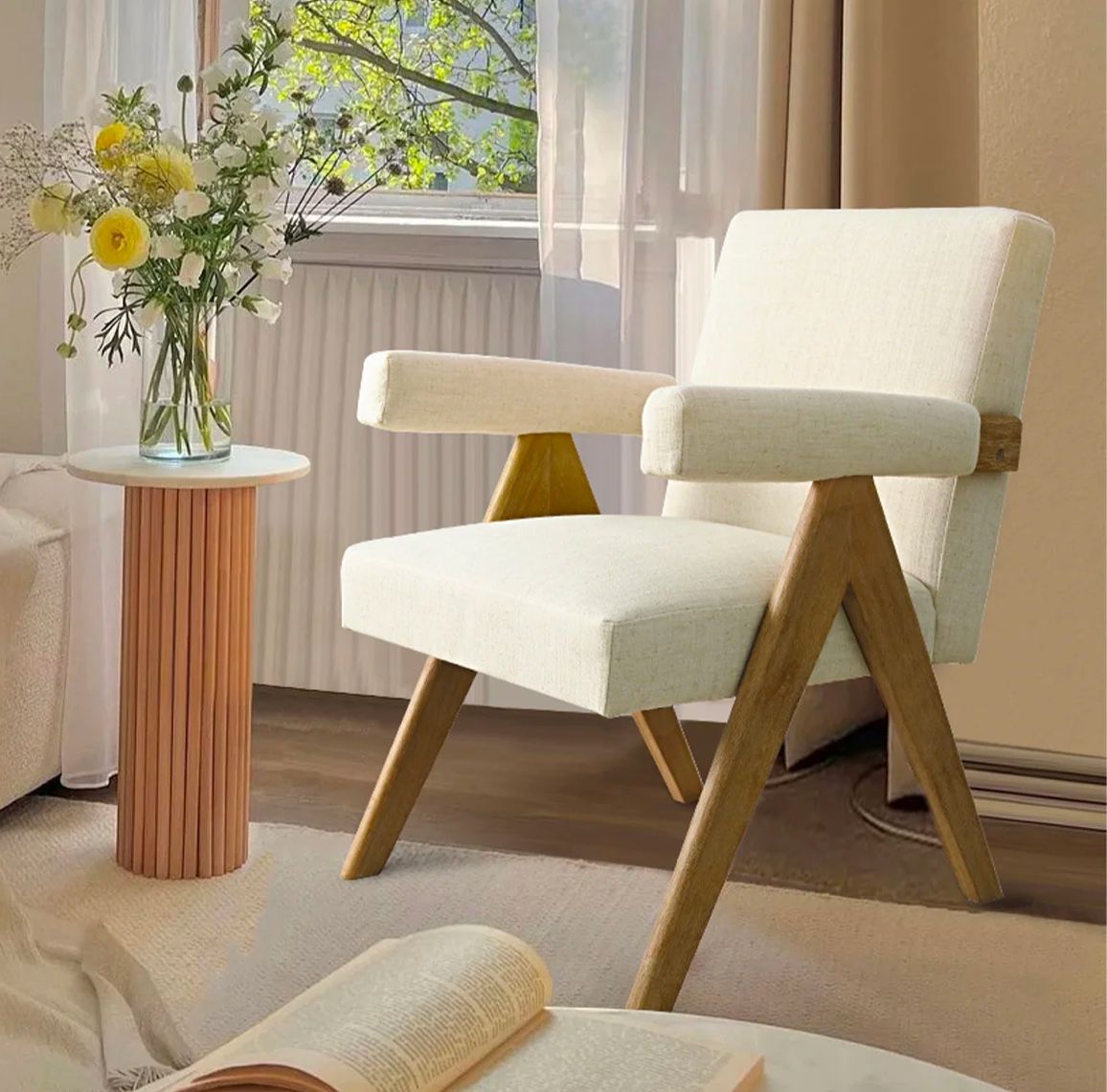 THE POP MAISON ARMCHAIR- beige