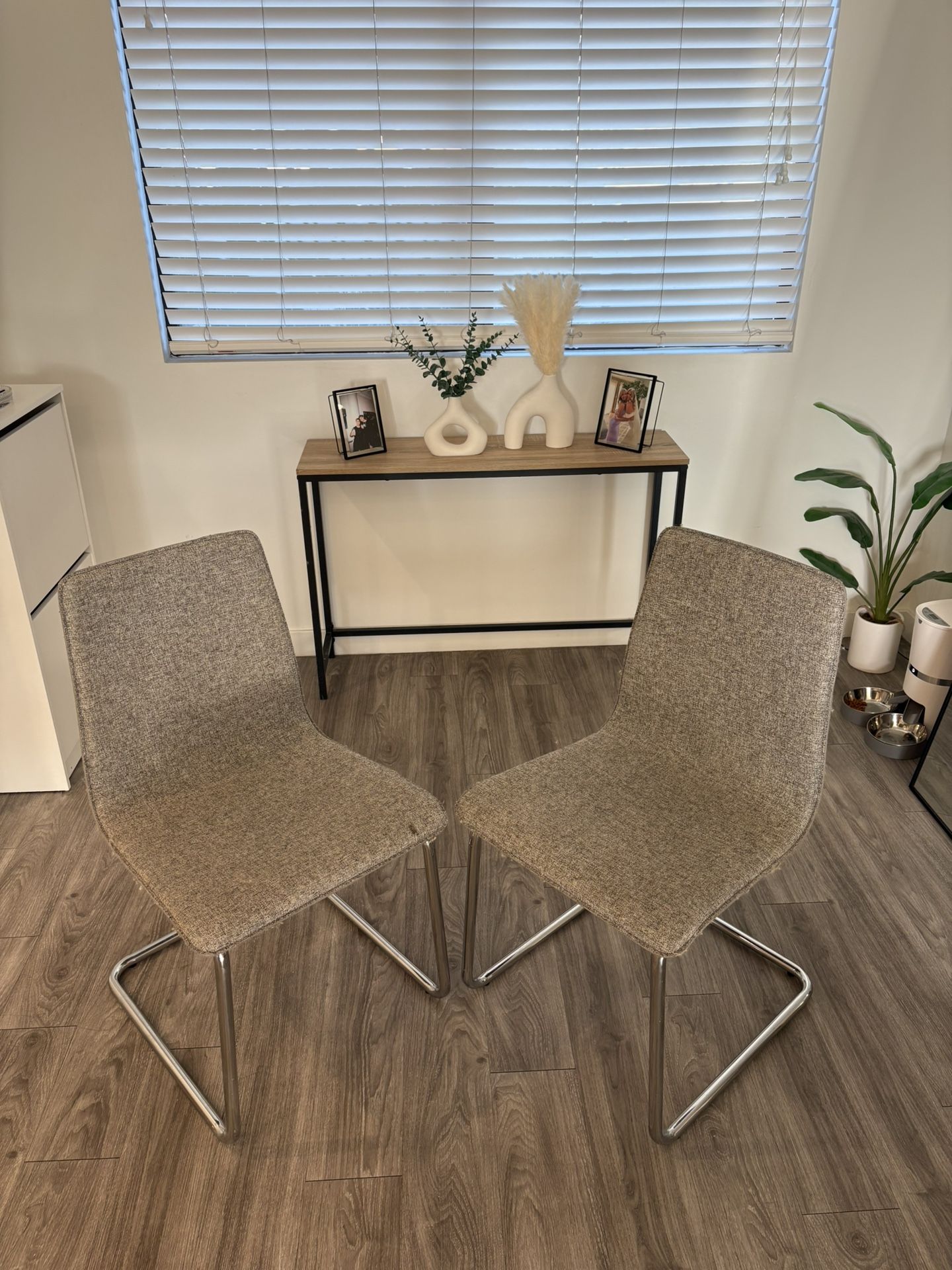 Set Of 2 Modern Dining Chairs