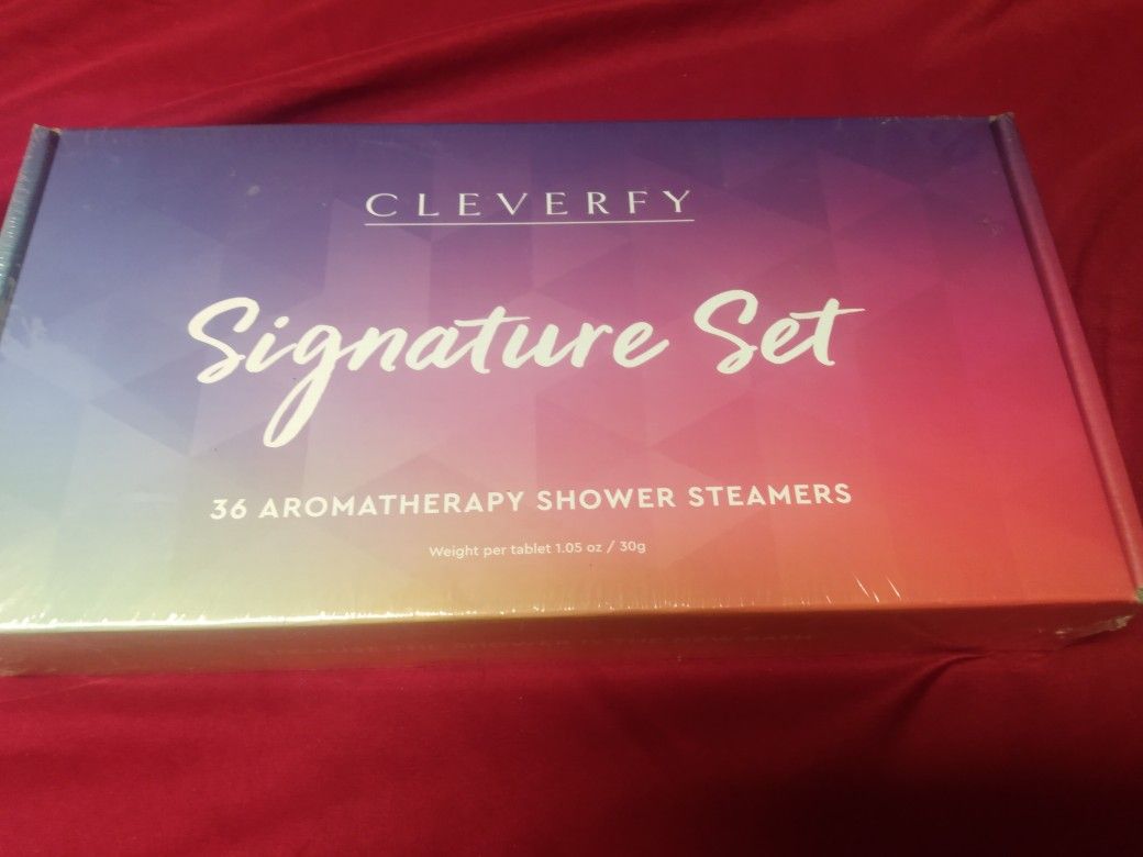 New Signature Set By Cleverfy Shower Steamers