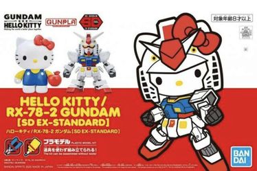 Hello Kitty x Gundam Char’s Zaku II Model Kit (Built – Excellent Condition)