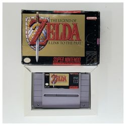 Legend Of ZELDA Super Nintendo NES In Box Origional Vintage Game