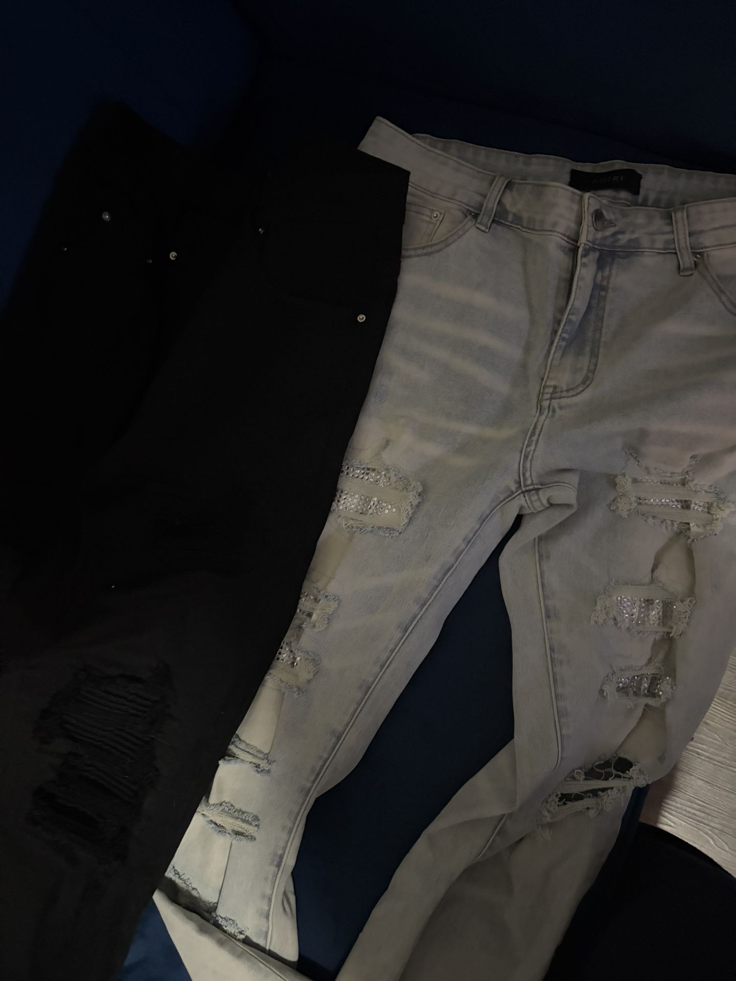 2 Pairs of Amiri Jeans