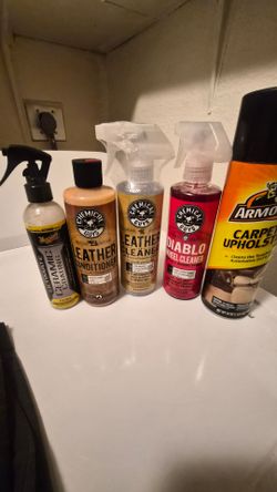 Car Detailing Products Bundle Lot