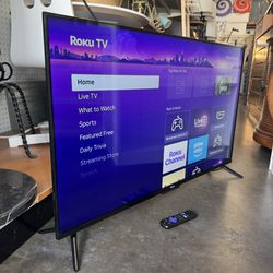 Roku 43" Select Series 4K HDR Smart Roku TV with Roku TV Remote