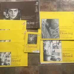 Bristol/Drawing Paper Large / Medium Size + Canvas Panel (2)