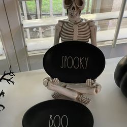 Rae Dunn Halloween Ovals
