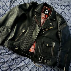 Leather jacket