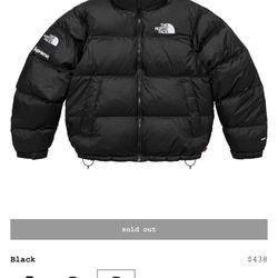 Supreme The North Face Nuptse Jacket