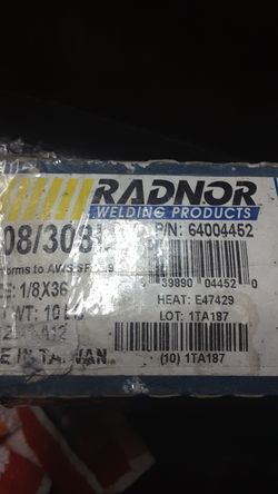 RADNOR Welding Products