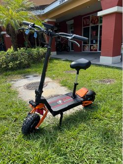 Electric scooter 55mph 50 miles range