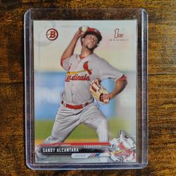 Sandy Alcántara Baseball Card Collection!!