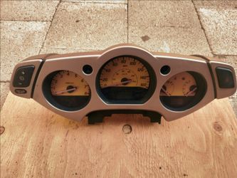 Nissan Murano instrument cluster