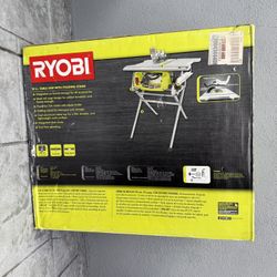 Ryobi Table Saw And Miter Saw