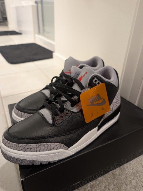 Brand New Air Jordan Retro 3s (Cement)