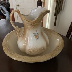 Heatherstone Wash Basin And Pitcher