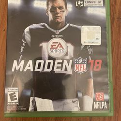 Madden 18 For Xbox One 