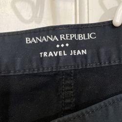 Banana Republic Black Traveler Pant 