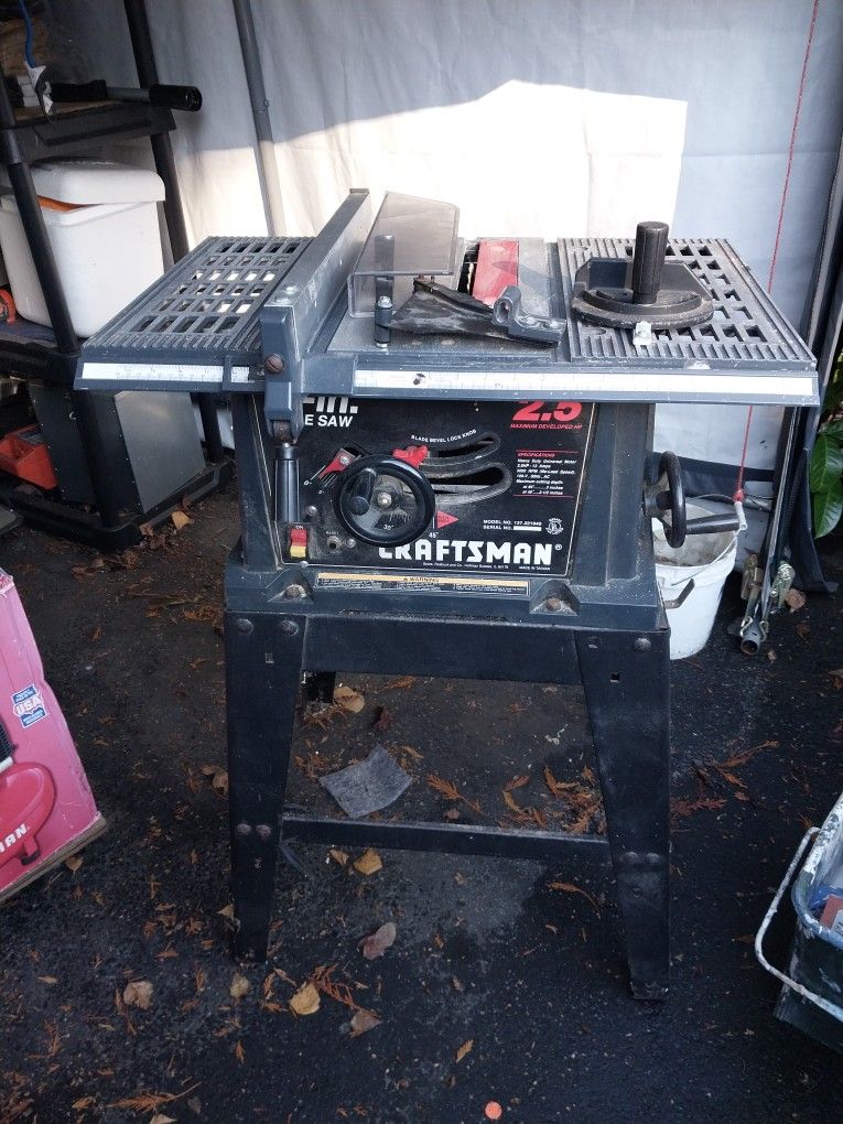 Craftsman Table Saw