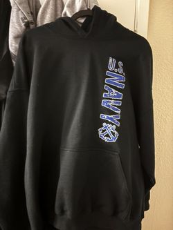 us navy hoodie Large