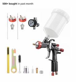 HVLP Spray Gun Kit A610 with Accessories