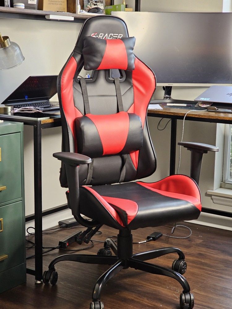 S Racer Gaming Chair (Desk, Office)