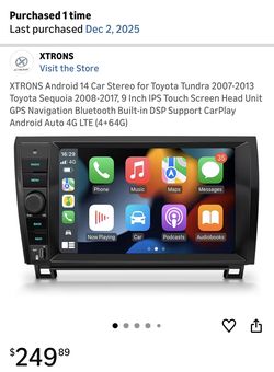 Carplay for Toyota Tundra or Sequoia 