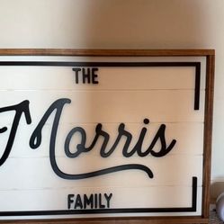 The Morris Family custom made