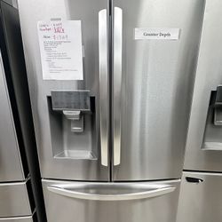 LG Counter Depth French Door Refrige Unused 