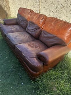 Leather Couch