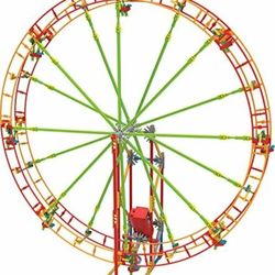 Knex revolution ferris wheel stem toy. All pieces.
