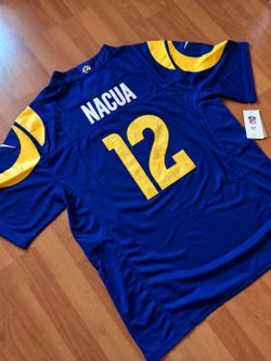 LA Rams Nacua Home Jersey