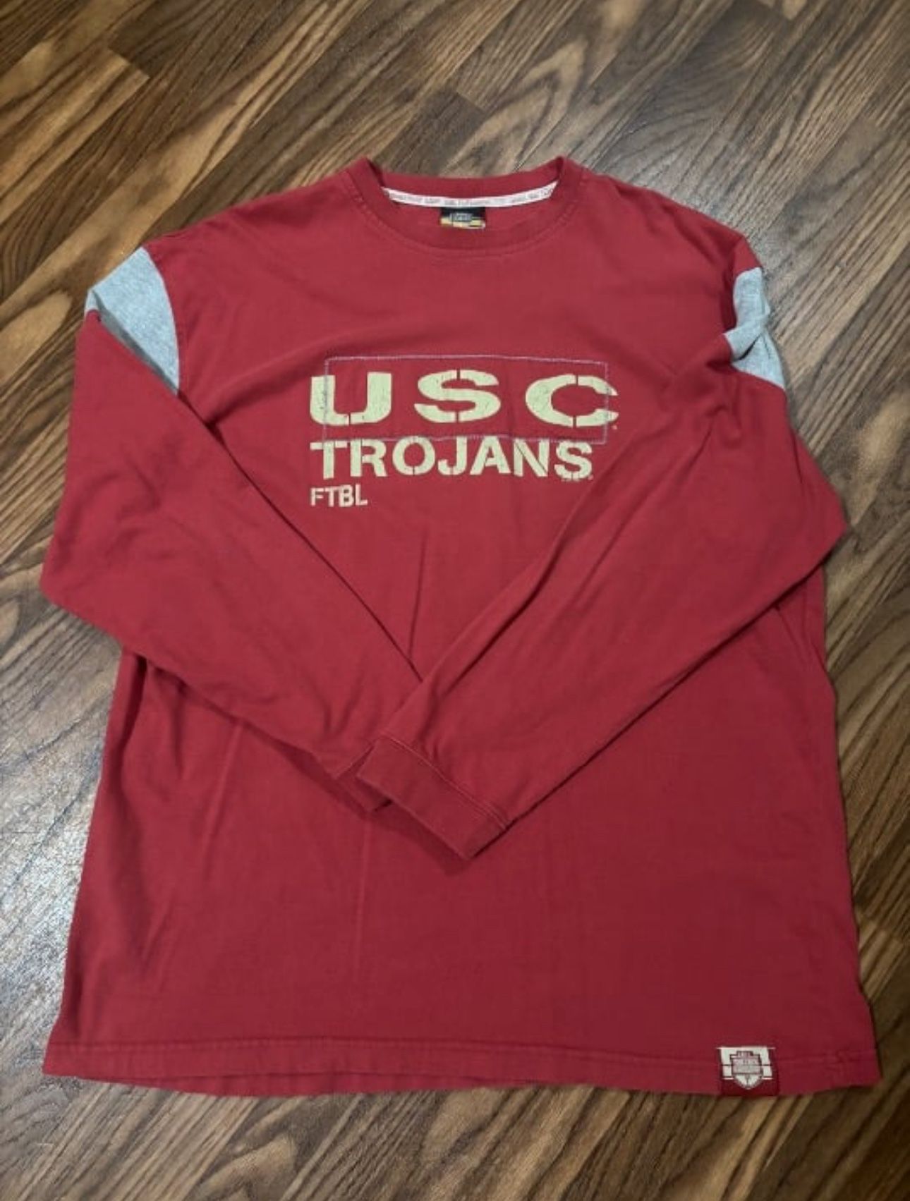 College Game Day * Vintage USC Trojans Men’s Long Sleeve * XXL
