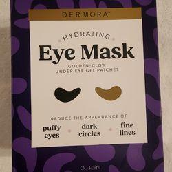 DERMORA Golden Glow Under Eye Patches (20 pack)
