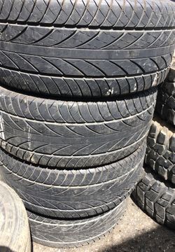 20” 285/50R20 4 used