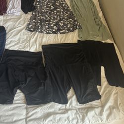 🤰 Designer Maternity Clothes Bundle – Lululemon, UGG, PinkBlush – Size M/L – $85 OBO