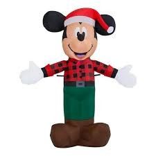 NEW Christmas LED 3,5FT Mickey Airblown Inflatable