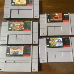 Super Nintendo Games