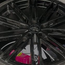 Versante Brand 20” Black Rims (4 Rims) 5 Star Bolt