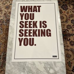Rumi Custom Poster