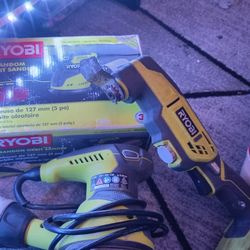 Ryobi  Sander And Ryobi Oscillating Multi Tool 