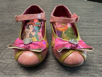 Disney Princess high heel shoes size 8t