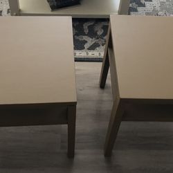 Solid Wood End Tables 