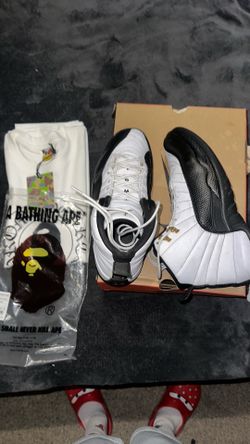 bathing ape jordan 12s