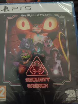 Five Nights At Freddys Ps5 Game Security Breach