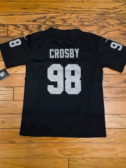 Black raiders Crosby jersey