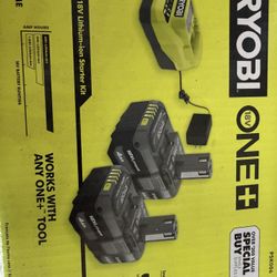 Ryobi Battery And Charger Set 