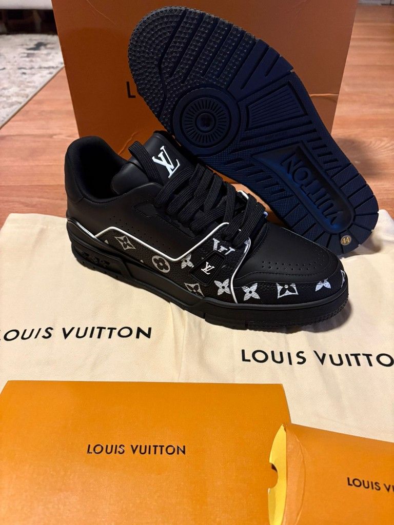 Black Monogram Sneaker