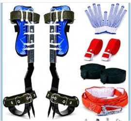 Tree Climbing Kit, Climbing Equipment with Footboards, Anti-Slip Tree Climbing Gear