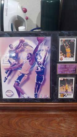 Rip kyob Bryant basketball cards and plaque Shoot your offer
